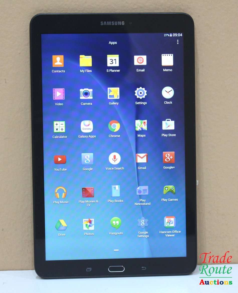 SAMSUNG GALAXY TAB E | WIFI | 8GB | BLACK | 9.6" | SM-T560 | 1200 x 800 Pixels