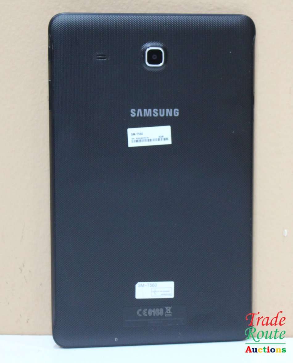 SAMSUNG GALAXY TAB E | WIFI | 8GB | BLACK | 9.6" | SM-T560 | 1200 x 800 Pixels