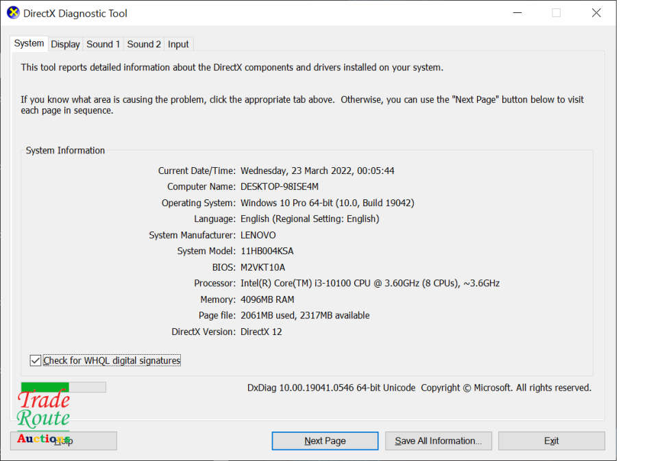 Lenovo V530s SFF Small form factor Desktop PC | CORE i3-10100 10th Gen 3.6GHz | 4GB RAM | 250GB SSD