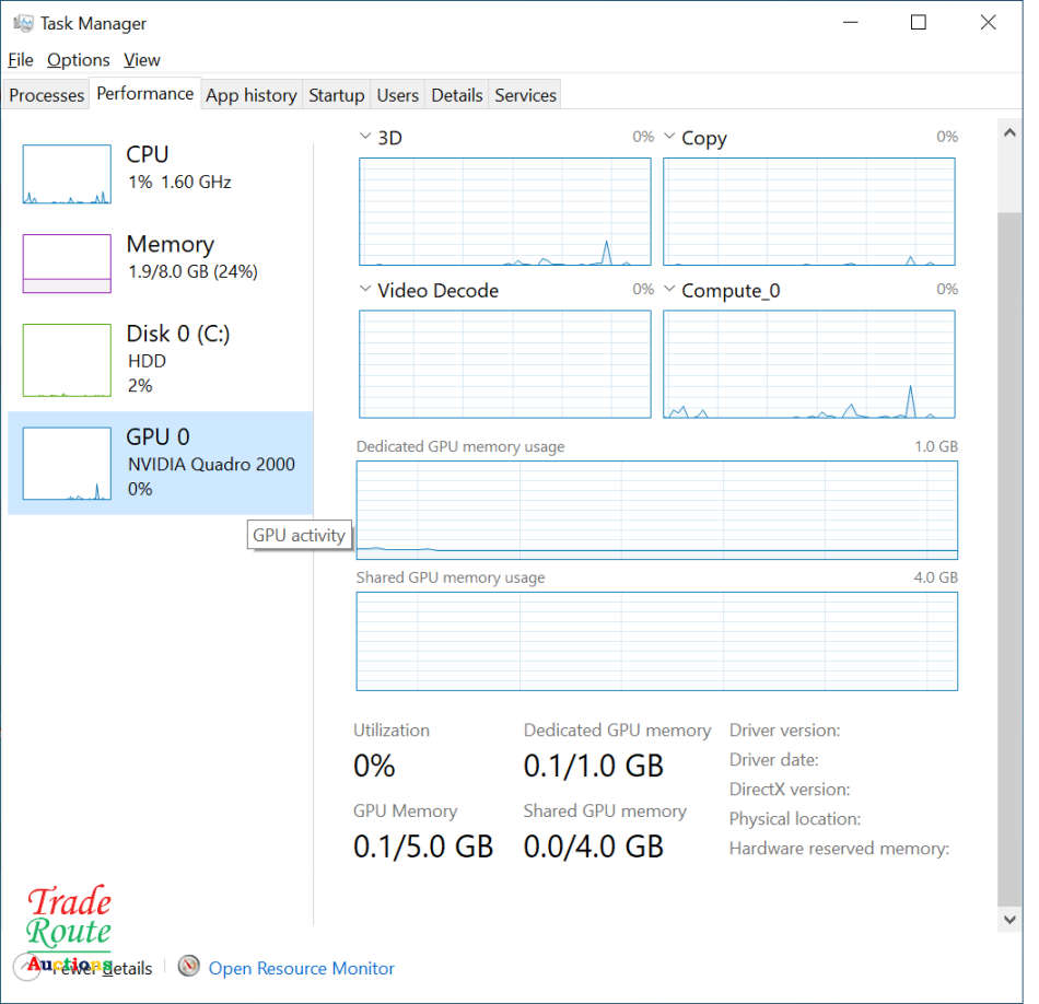 MSI Motherboard Gaming PC  Core i5 - 8GB RAM - 1TB HDD - NVIDIA Quadro 2000 Graphics