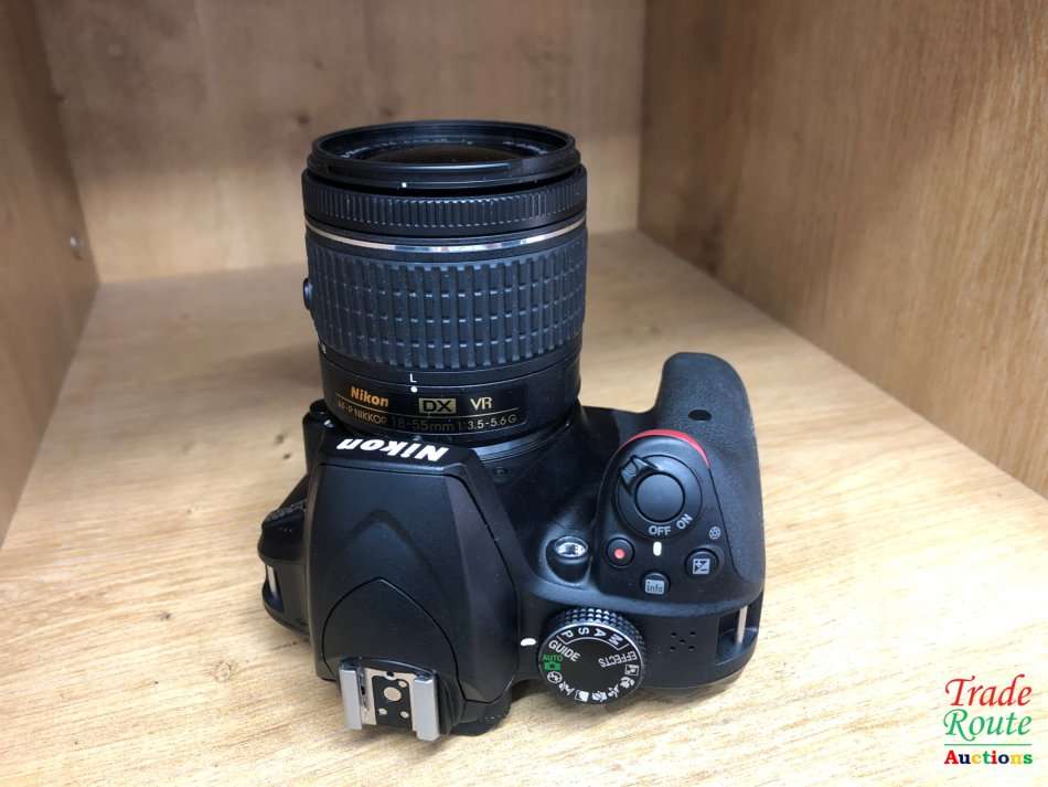 Nikon D3400 24.2 MP CMOS Digital SLR Camera body + Nikon AF-P 18-55 VR Lens Kit