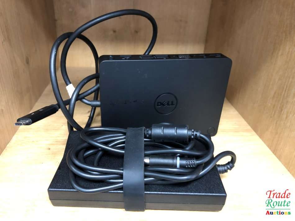 DELL WD15 4K Business Docking Station K17A USB-C K17A001 + 130W POWER ADAPTER - for DELL Laptops