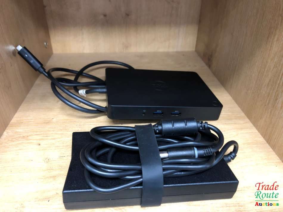 DELL WD15 4K Business Docking Station K17A USB-C K17A001 + 130W POWER ADAPTER - for DELL Laptops
