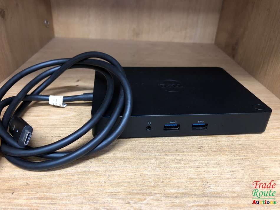 DELL WD15 4K Business Docking Station K17A USB-C K17A001 + 130W POWER ADAPTER - for DELL Laptops