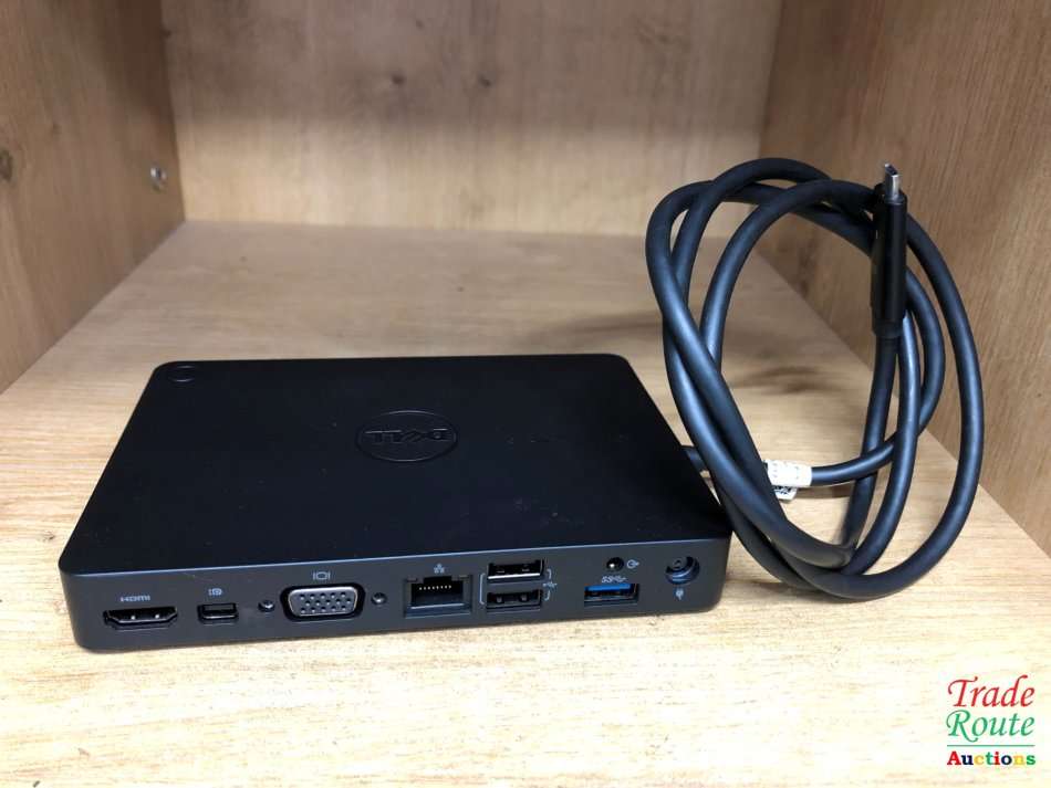 DELL WD15 4K Business Docking Station K17A USB-C K17A001 + 130W POWER ADAPTER - for DELL Laptops