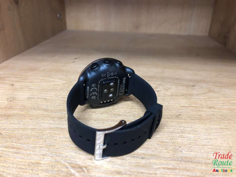 Suunto 3 Fitness Tracker Sports Watch, OW175- Black Multiple Sports Modes Smart Watch