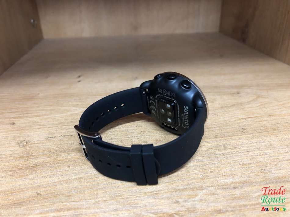 Suunto 3 Fitness Tracker Sports Watch, OW175- Black Multiple Sports Modes Smart Watch