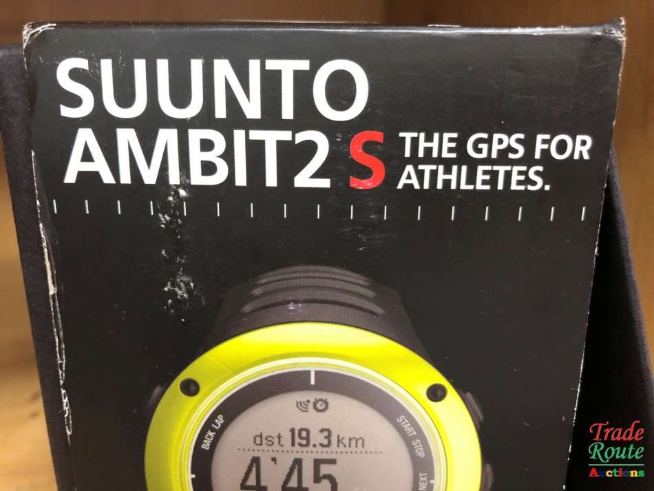 SUUNTO AMBIT2 S LIME Sport Watch - Boxed - Integrated GPS watch and Suunto Apps