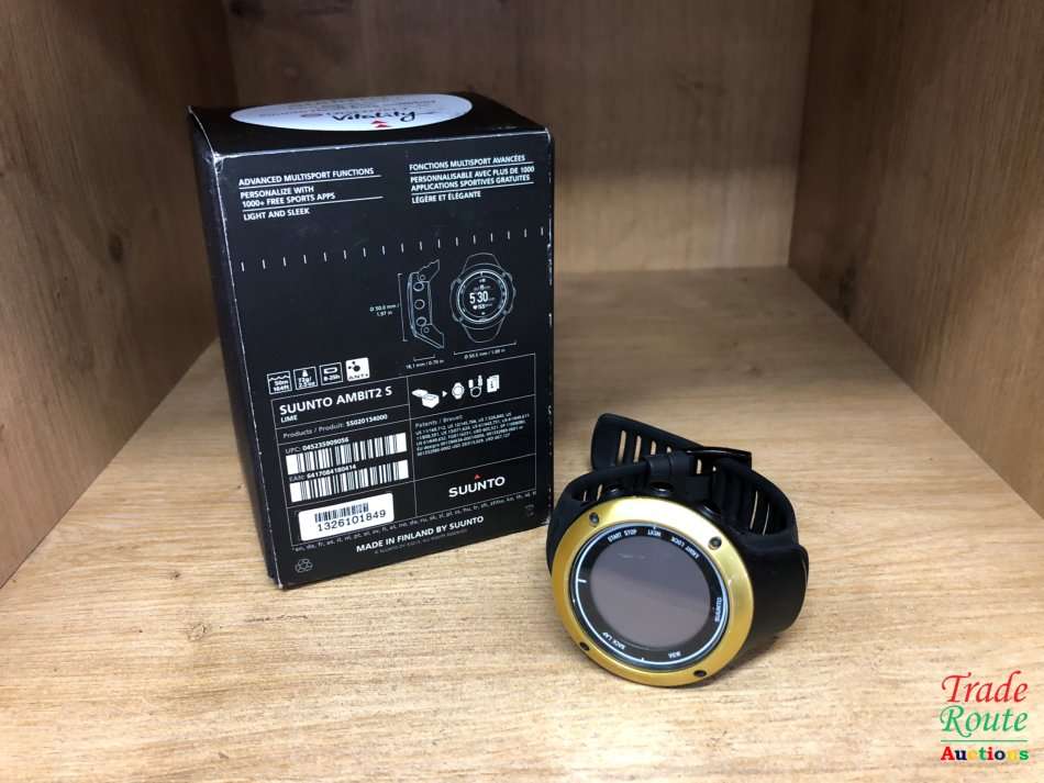 SUUNTO AMBIT2 S LIME Sport Watch - Boxed - Integrated GPS watch and Suunto Apps