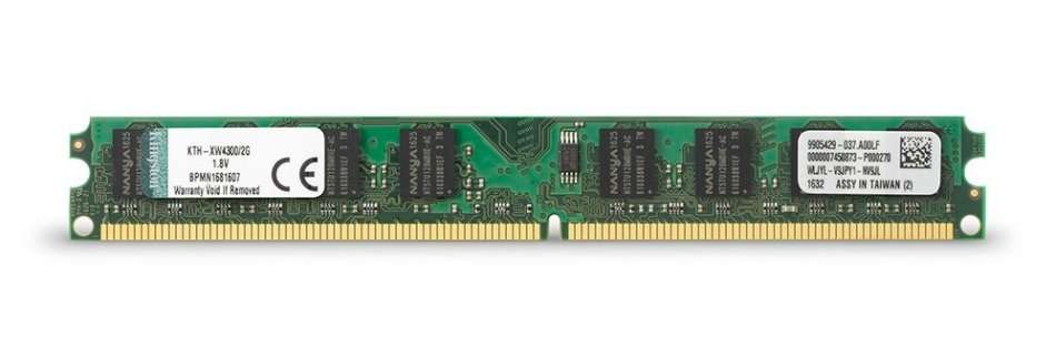 Kingston KTH-XW4300/2G 2GB NonECC DDR2 SDRAM 667MHz DDR2667/PC25300 240-Pin Memory Module