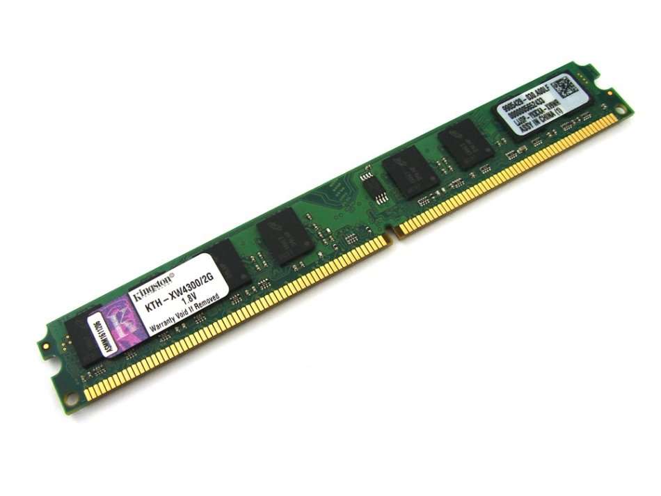 Kingston KTH-XW4300/2G 2GB NonECC DDR2 SDRAM 667MHz DDR2667/PC25300 240-Pin Memory Module