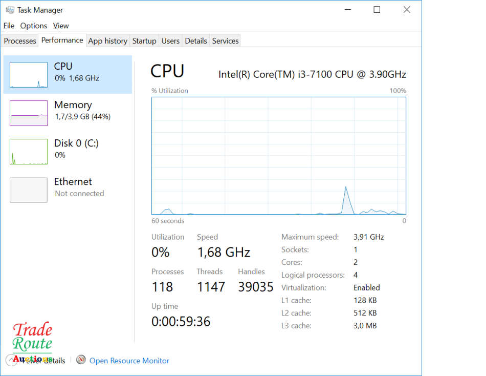 Dell OptiPlex 3050 SFF Desktop PC | Core i3 7100 7th Gen 3.9Ghz