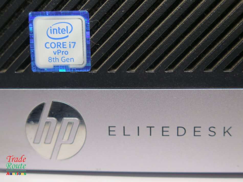HP EliteDesk 800 G4 SFF Desktop Computer | Core i7 8700 8th Gen 3.2Ghz | 24GB RAM | 1TB HDD