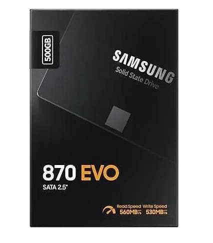 SAMSUNG SSD 870 EVO SATA III 2.5 inch 500GB ** Super Fast ** Brand New **