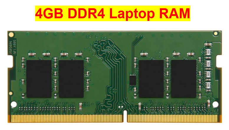 4GB DDR4 Laptop RAM [ASSORTED BRANDS] Upgrade your Laptop