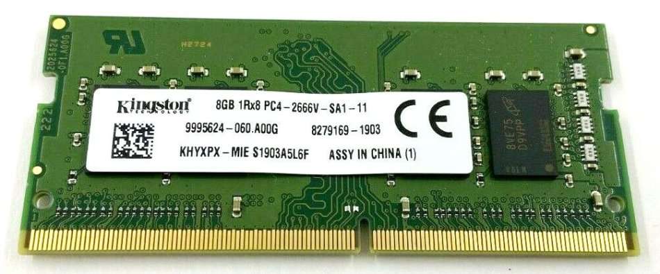 Kingston 8GB 9995624 DDR4 RAM PC4-2400T LAPTOP MEMORY MODULE