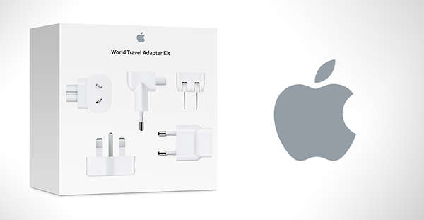 Apple World Travel Power Adapter Plug Kit - MD837AM/A - Brand New Sealed Pack