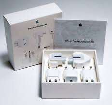 Apple World Travel Power Adapter Plug Kit - MD837AM/A - Brand New Sealed Pack