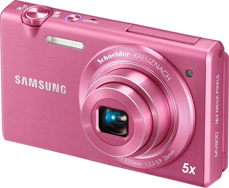 Samsung Multiview MV800 16.1MP Digital Camera with 5x Optical Zoom