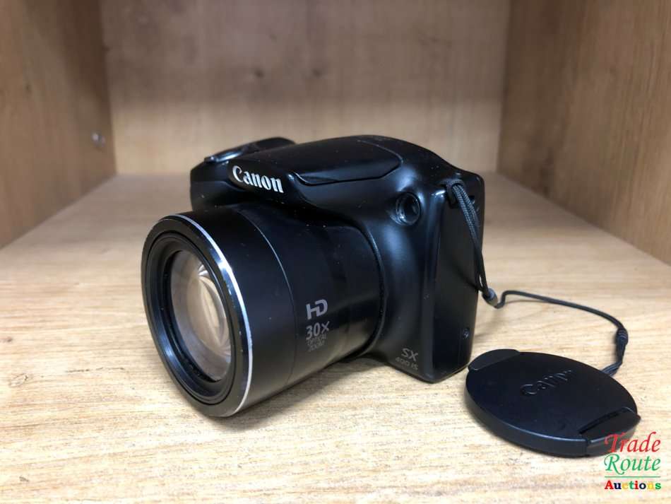 Canon Powershot SX400 IS 16MP Point and Shoot Camera (Black) with 30x Optical Zoom