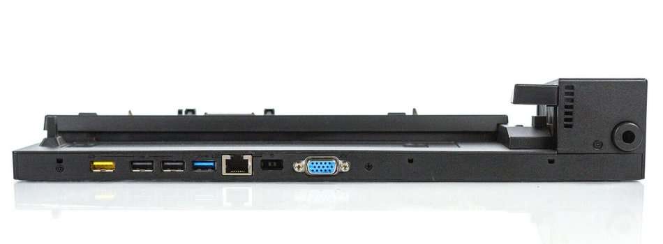 Lenovo ThinkPad Basic 40A0 Docking Station with USB 3.0 and VGA Port - T460, T460p, T460s, T540p ETC