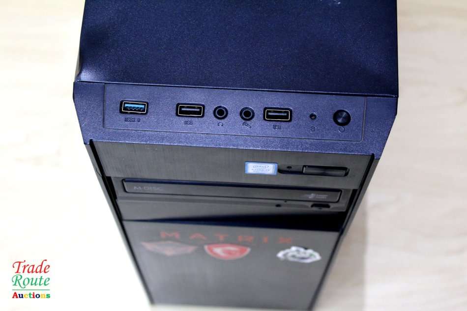Micro-Star MS-7C09 Gaming PC Core i7 8700 8th Gen 3.2Ghz - 8GB RAM 500GB HDD NVIDIA GeForce Graphics