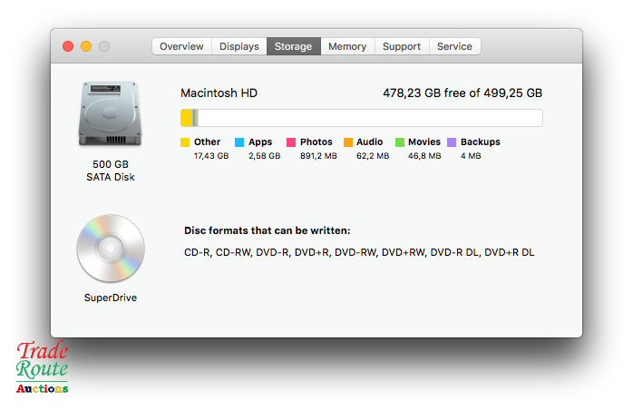 Apple Imac | 21.5 Inch | Core I5 2.5ghz 4gb Ram 500gb Hdd * Amd Radeon Hd Graphics