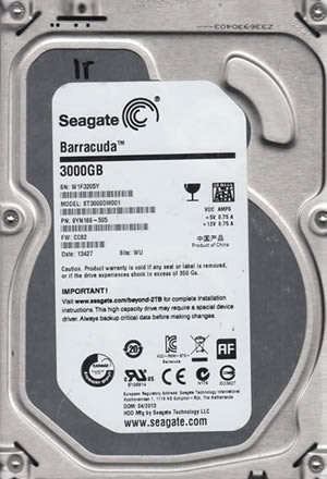 Seagate Barracuda 3TB [ 3000GB ] HDD - 3TB Hard Drive