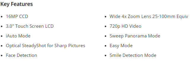 Sony Cyber-shot DSC-T110 Digital Camera (Pink)