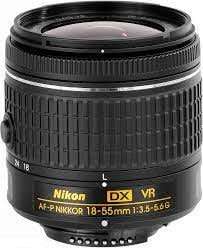 Nikon AF-P DX NIKKOR 18-55mm f/3.5-5.6G Vibration Reduction Zoom Lens Auto Focus for Nikon DSLR