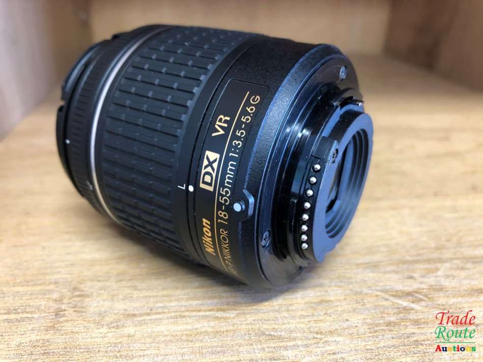 Nikon AF-P DX NIKKOR 18-55mm f/3.5-5.6G Vibration Reduction Zoom Lens Auto Focus for Nikon DSLR