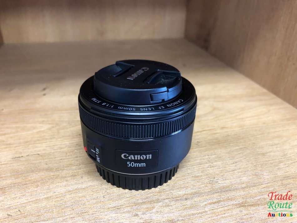 Canon EF 50mm f/1.8 STM Lens for Canon DSLR Cameras