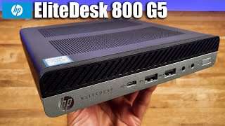 HP EliteDesk 800 G5 SFF Desktop Computer | Core i5 9500T 9th Gen Processor | 16GB RAM | 512GB SSD