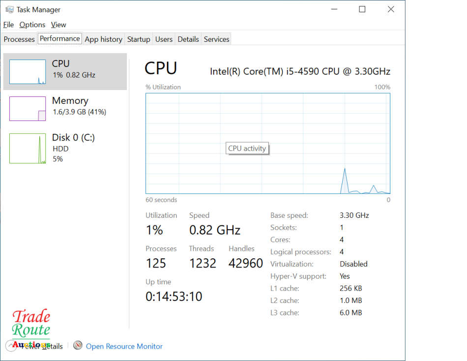 HP ELITEDESK 800 G1 TOWER Desktop PC | Core i5 4590 3.3Ghz | 4GB RAM | 500GB HDD DESKTOP PC