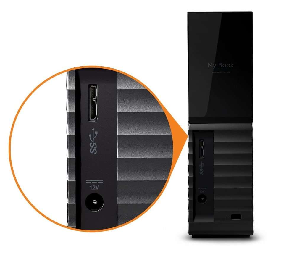 WD My Book Desktop External Hard Drive 6TB - 6000GB HDD