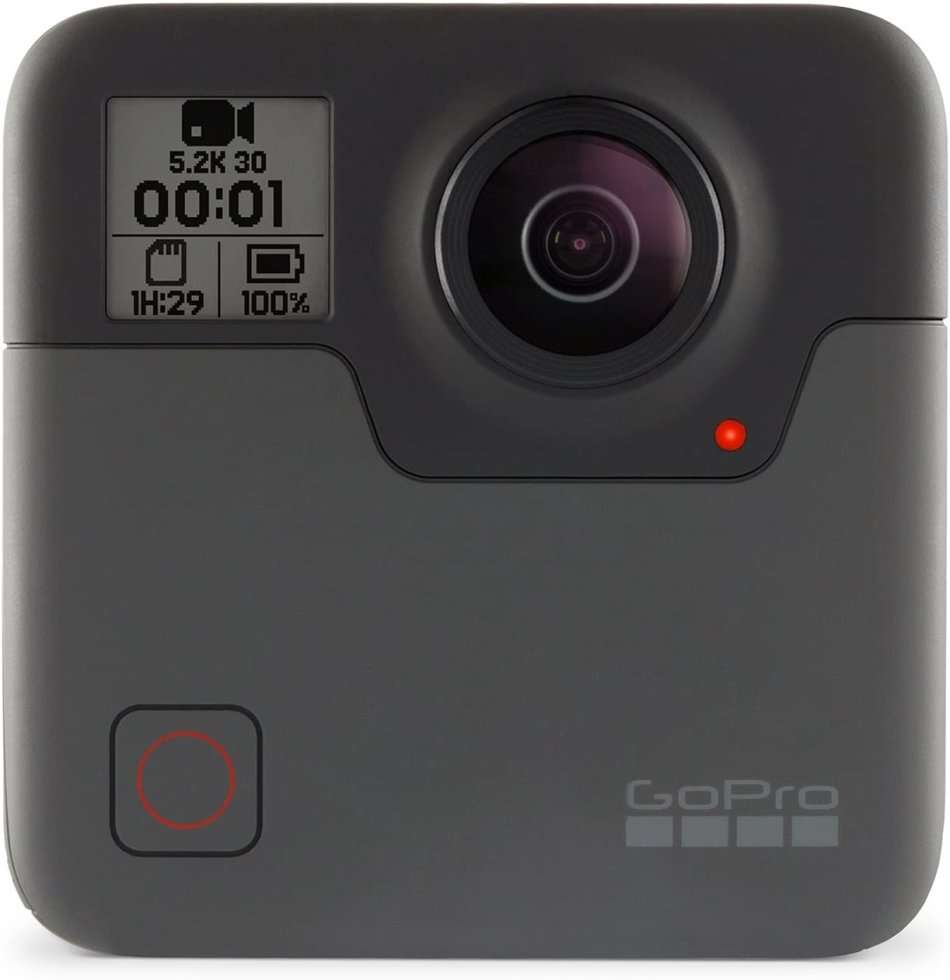GoPro Fusion 360 Spherical Action Camera - 18MP - CHDHZ-103 with Tripod