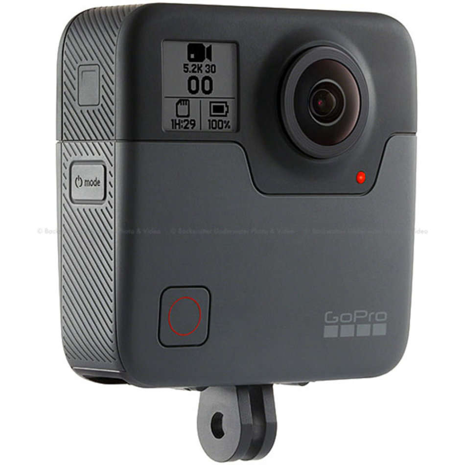 GoPro Fusion 360 Spherical Action Camera - 18MP - CHDHZ-103 with Tripod