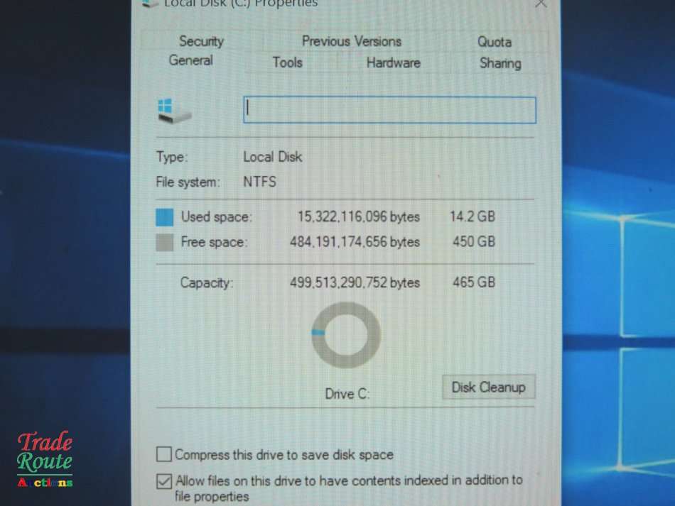 Intel NUC Mini-PC NUC5i3RYH | CORE i3 5010U 2.1GHz | 4GB RAM | 500GB HDD DESKTOP PC