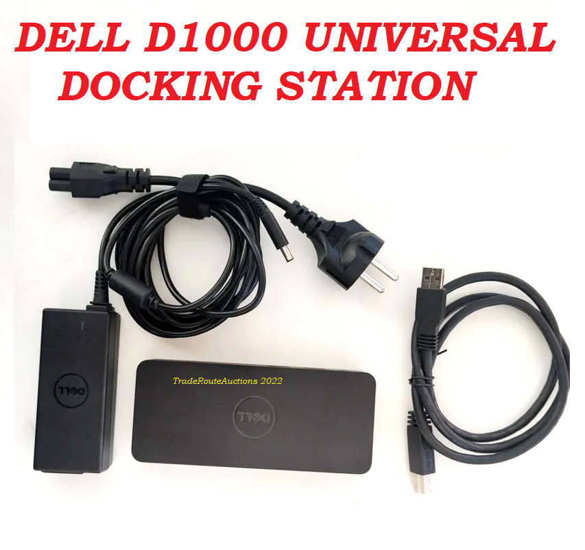 Dell D1000 Universal Docking Station for Dell Laptops Select Models
