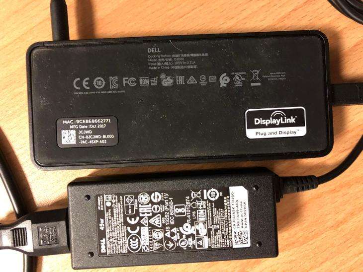 Dell D1000 Universal Docking Station for Dell Laptops Select Models