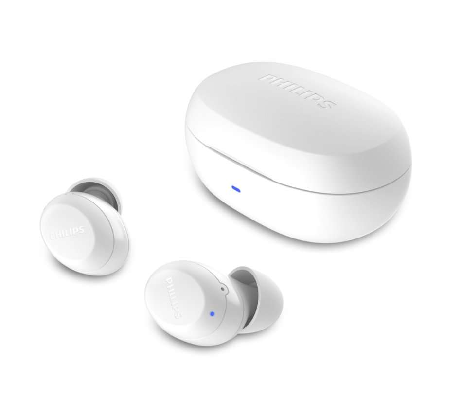 Philips Audio TWS TAT1235 Bluetooth True Wireless Earbuds with IPX5, Touch Control