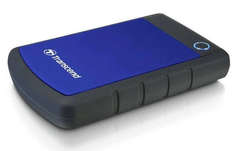 Transcend 2TB Rugged USB3.0/3.2 Hard Drive 2.5" - Purple