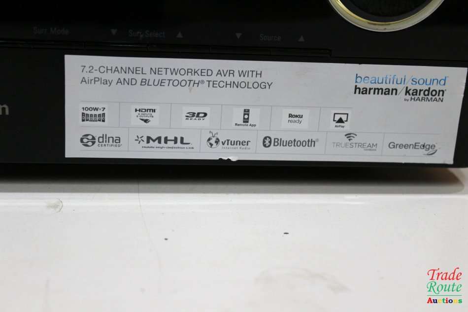 Harman Kardon AVR 171 7.2-Channel Home Theatre AV Receiver - AVR with AirPlay & Bluetooth Technology