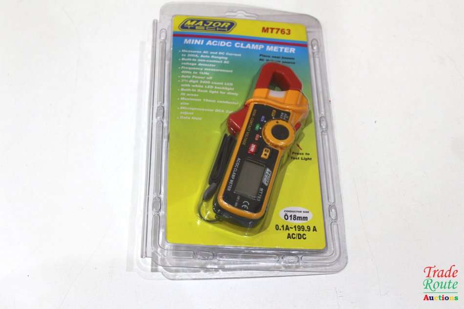 Major Tech Mini AC/DC Clamp Multimeter - MT763 - R 2760 Value [ BRAND NEW ]