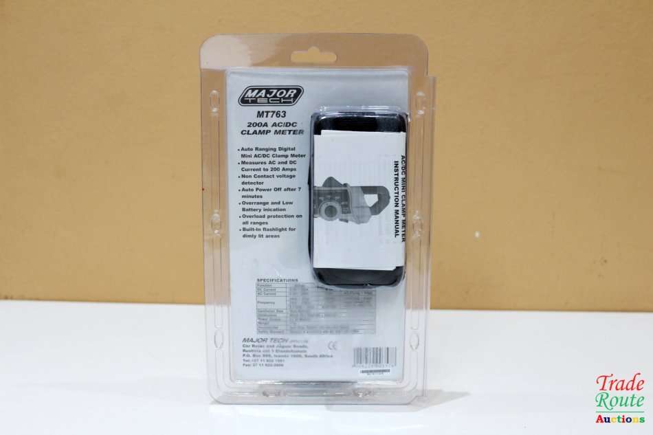 Major Tech Mini AC/DC Clamp Multimeter - MT763 - R 2760 Value [ BRAND NEW ]