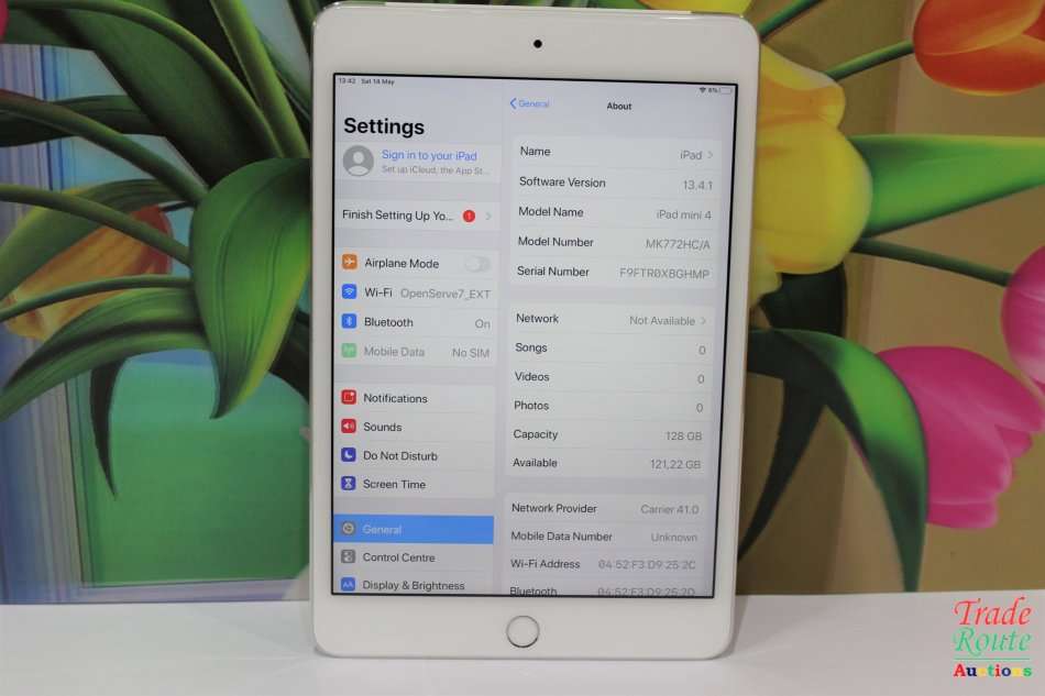 Apple iPad Mini 4 A1550 128GB Tablet - MK772HC/A