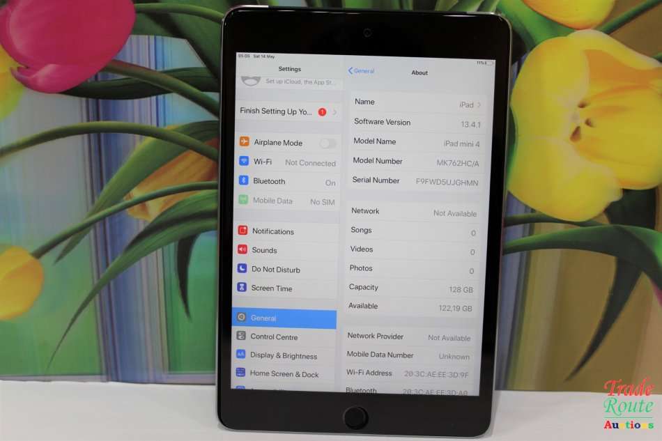 Apple iPad Mini 4 A1550 128GB Tablet - MK762HC/A