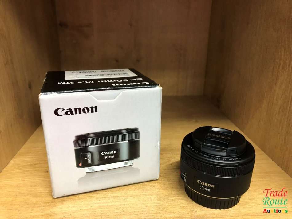 Canon EF 50mm f/1.8 STM Lens for Canon DSLR Cameras