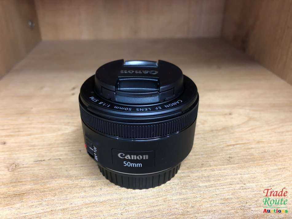 Canon EF 50mm f/1.8 STM Lens for Canon DSLR Cameras
