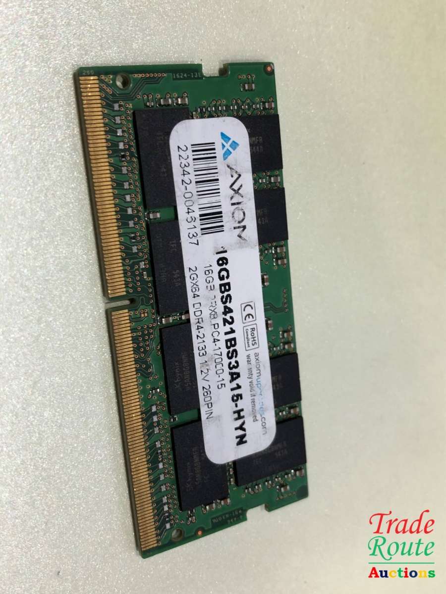 16GB RAM FOR LAPTOPS - SK Hynix 1x 16GB DDR4-2133 SODIMM PC4-17000P-S Module HMA82GS6MFR8N-TF
